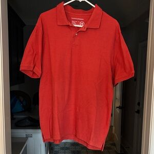 Saddlebred Men's Polo in Vibrant Red M